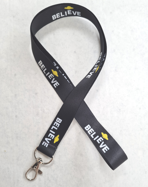 BELIEVE 2025 printed lanyard 20mm for ID & keys