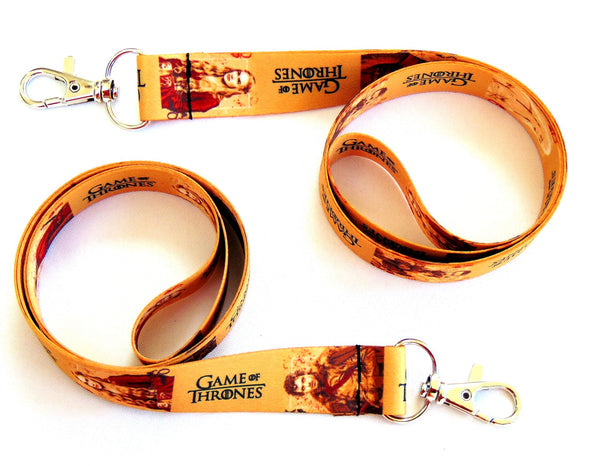 GAME OF THRONES printed lanyard 20mm for ID & keys.