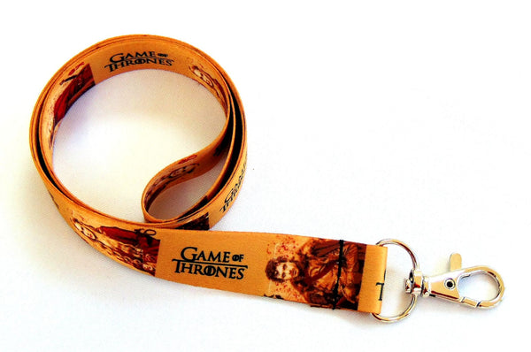 GAME OF THRONES printed lanyard 20mm for ID & keys.