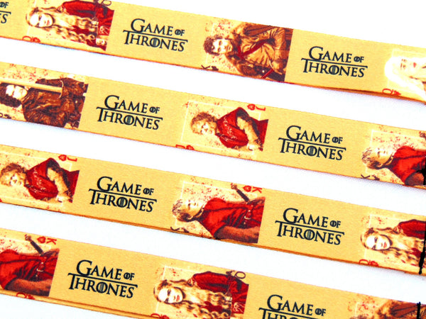 GAME OF THRONES printed lanyard 20mm for ID & keys.