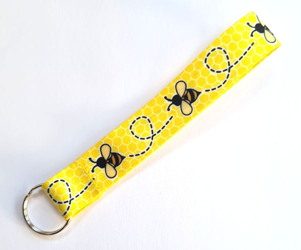 BEES keychain keyholder wristlet 20mm
