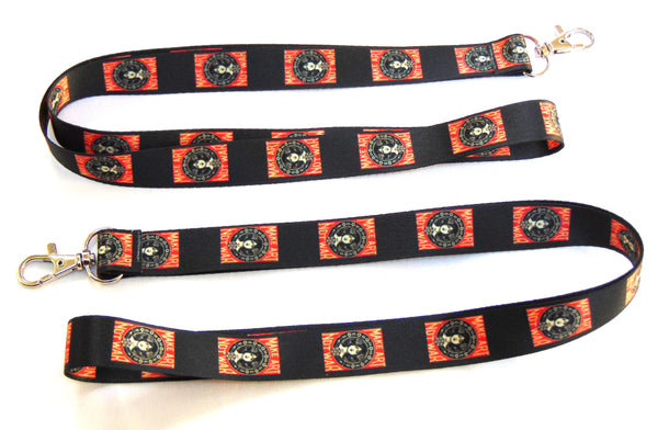 MAKE ART NOT WAR printed lanyard 20mm for ID & keys.