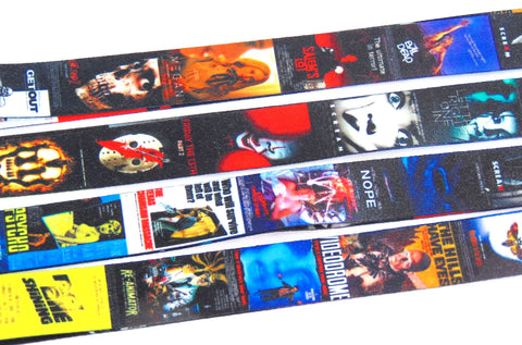 HORROR MOVIES printed neck strap lanyard for ID, keys etc. Free UK postage.