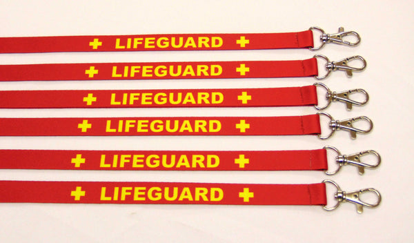 LIFEGUARD 15mm lanyard with safety breakaway for ID, keys, whistle etc. UK made