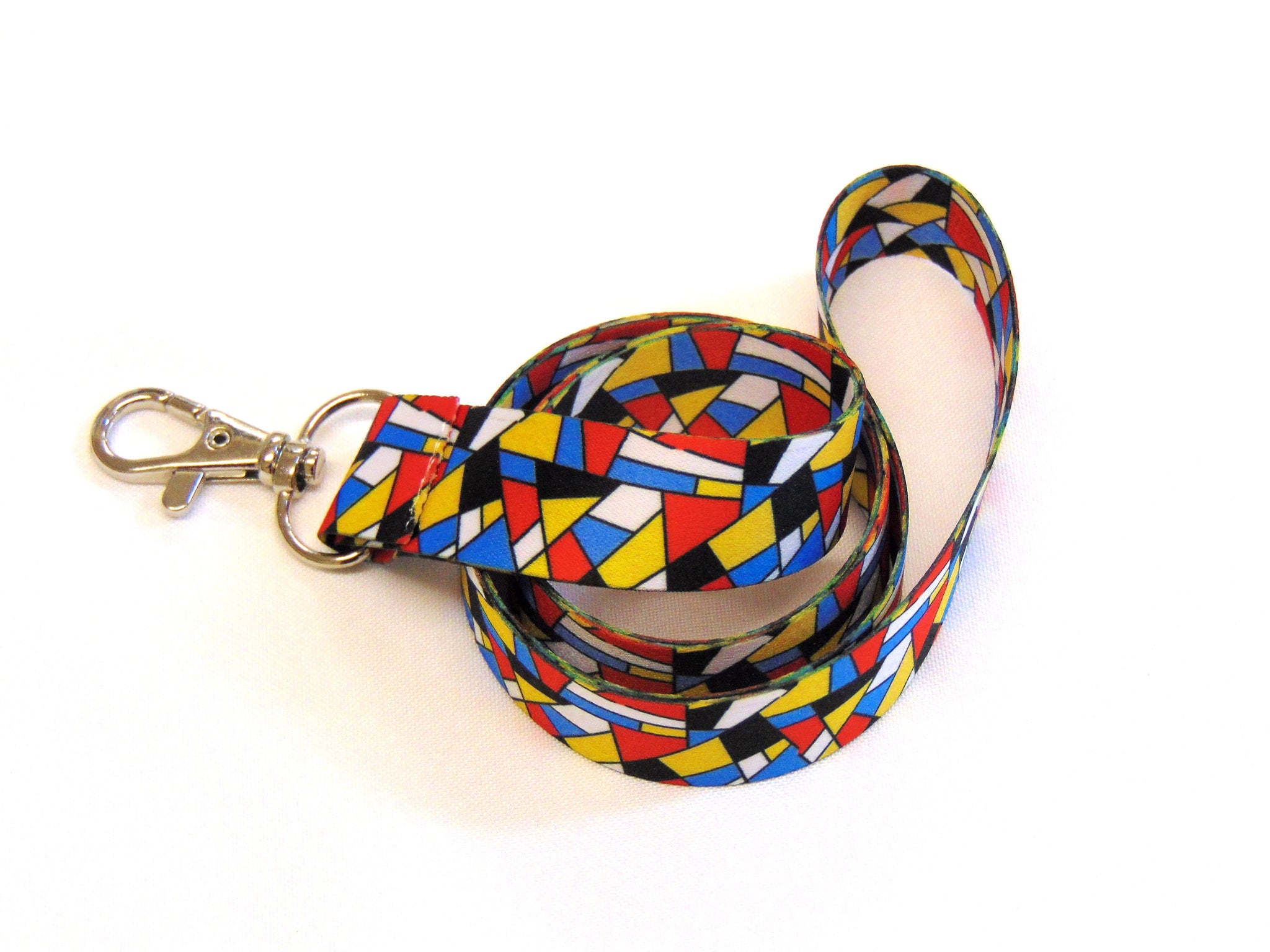 MOSAIC tiles printed lanyard 20mm for ID & keys