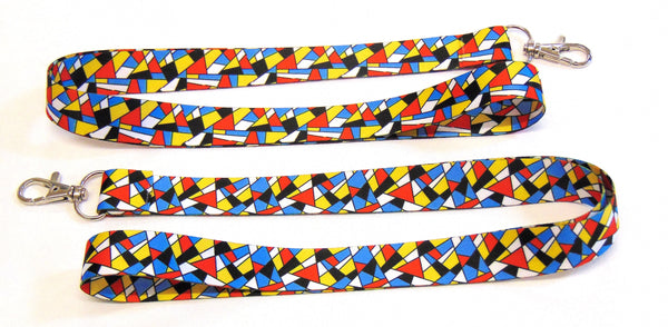 MOSAIC tiles printed lanyard 20mm for ID & keys