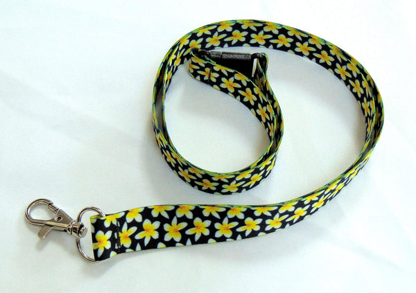 PRIMROSE floral printed lanyard 20mm for ID & keys