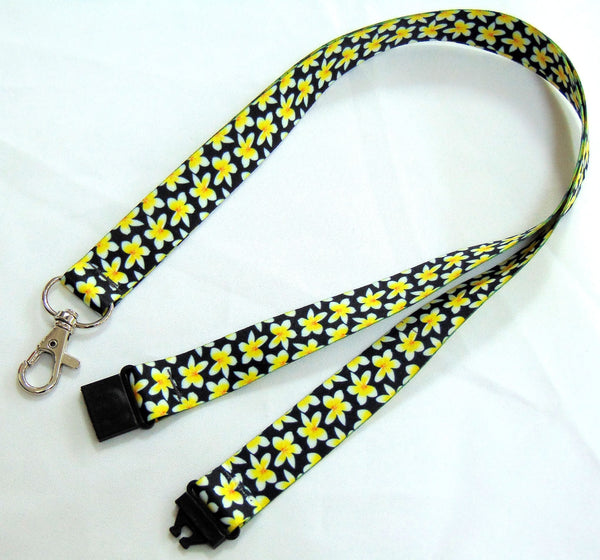 PRIMROSE floral printed lanyard 20mm for ID & keys