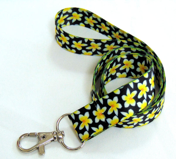 PRIMROSE floral printed lanyard 20mm for ID & keys