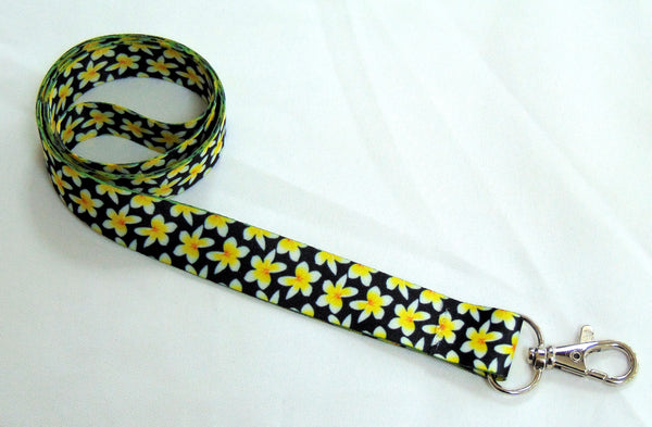 PRIMROSE floral printed lanyard 20mm for ID & keys