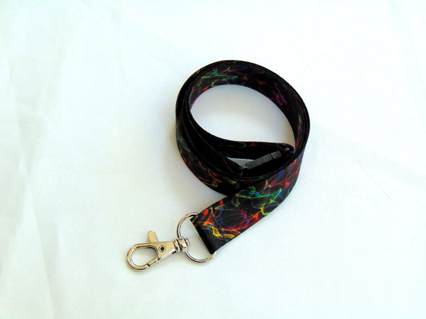 Coloured Smoke lanyard