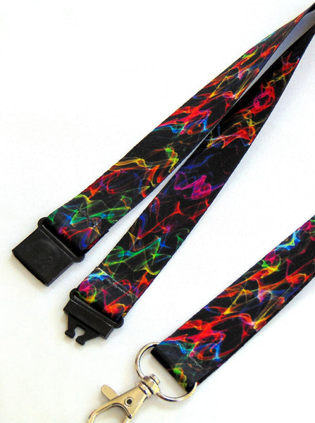 Coloured Smoke lanyard