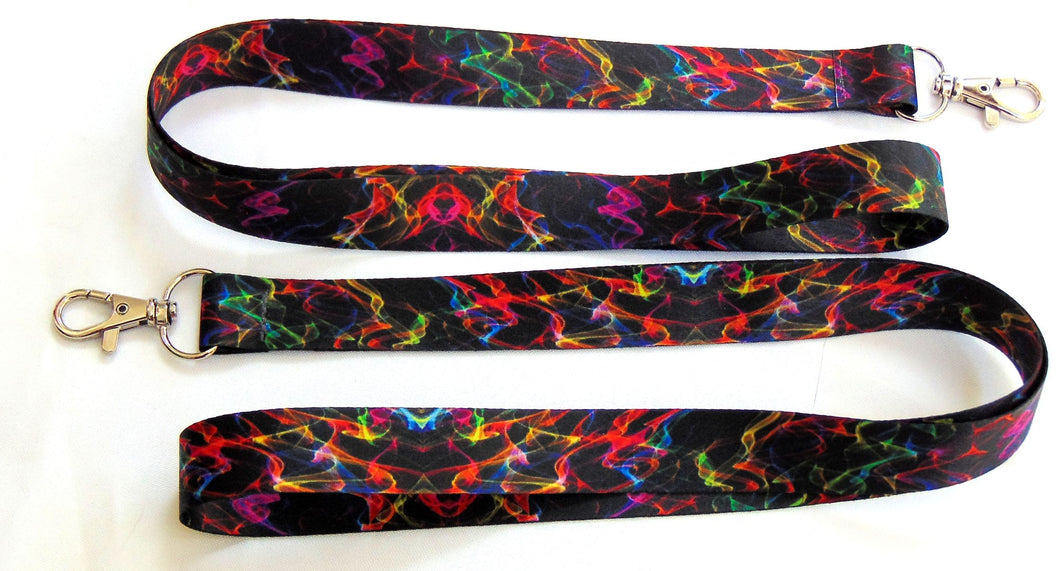 Coloured Smoke lanyard