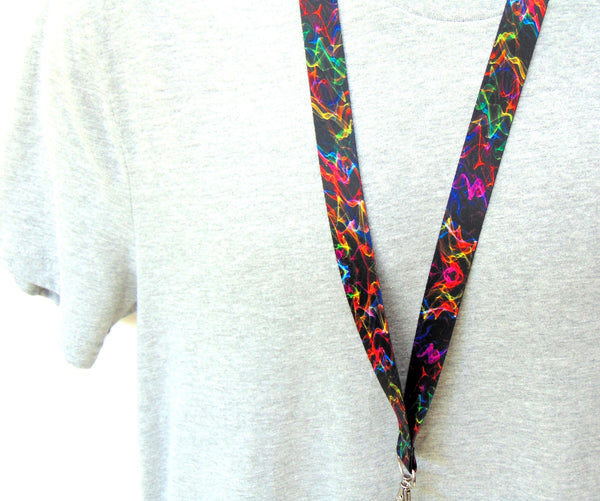 Coloured Smoke lanyard