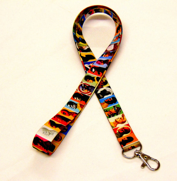 Superhero lineup neck strap lanyard 20mm for ID & keys. Free UK post (Copy)