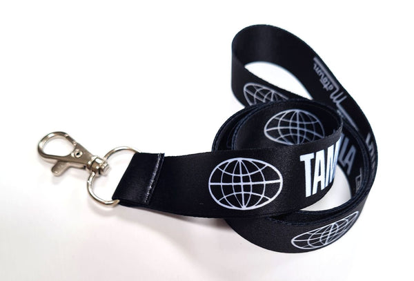 BATMAN - retro 20mm black and yellow printed lanyard