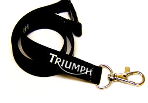 TRIUMPH neck strap lanyard for ID, keys etc. Free UK postage.
