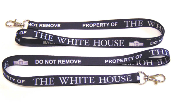Property of the White House (spoof) lanyard 15mm for ID & keys.