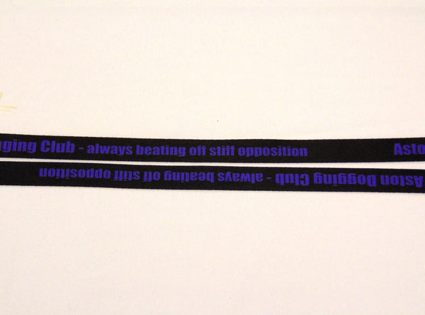 Aston Dogging Club neck strap lanyard 15mm (adult)