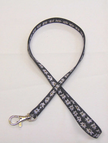 Daisy lanyard narrow 10mm