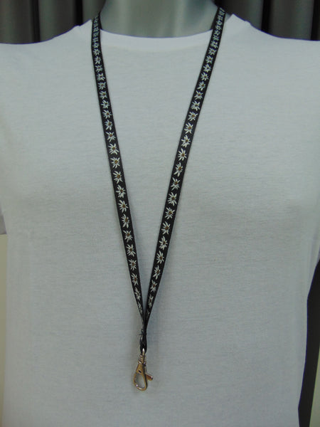 Daisy lanyard narrow 10mm