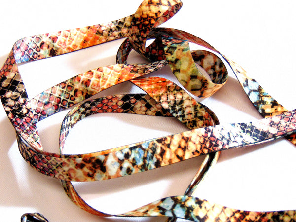 Funky Snakeskin neck strap lanyard 15mm