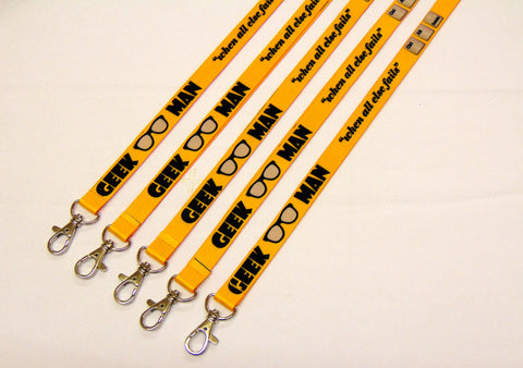 GEEK MAN (TM) lanyard 15mm