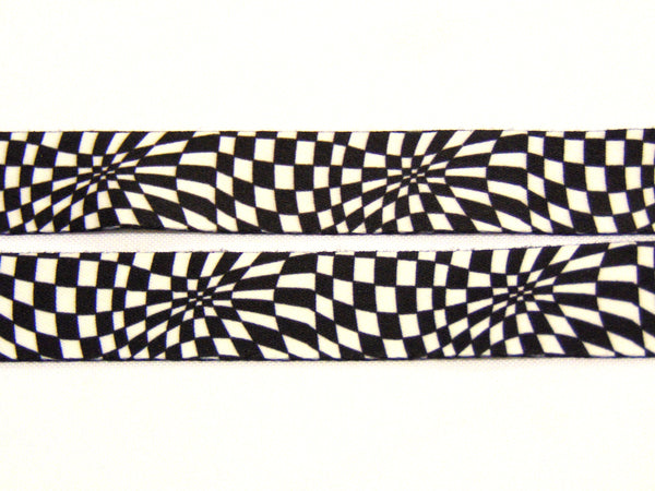 Geometric Swirl pattern lanyard 20mm