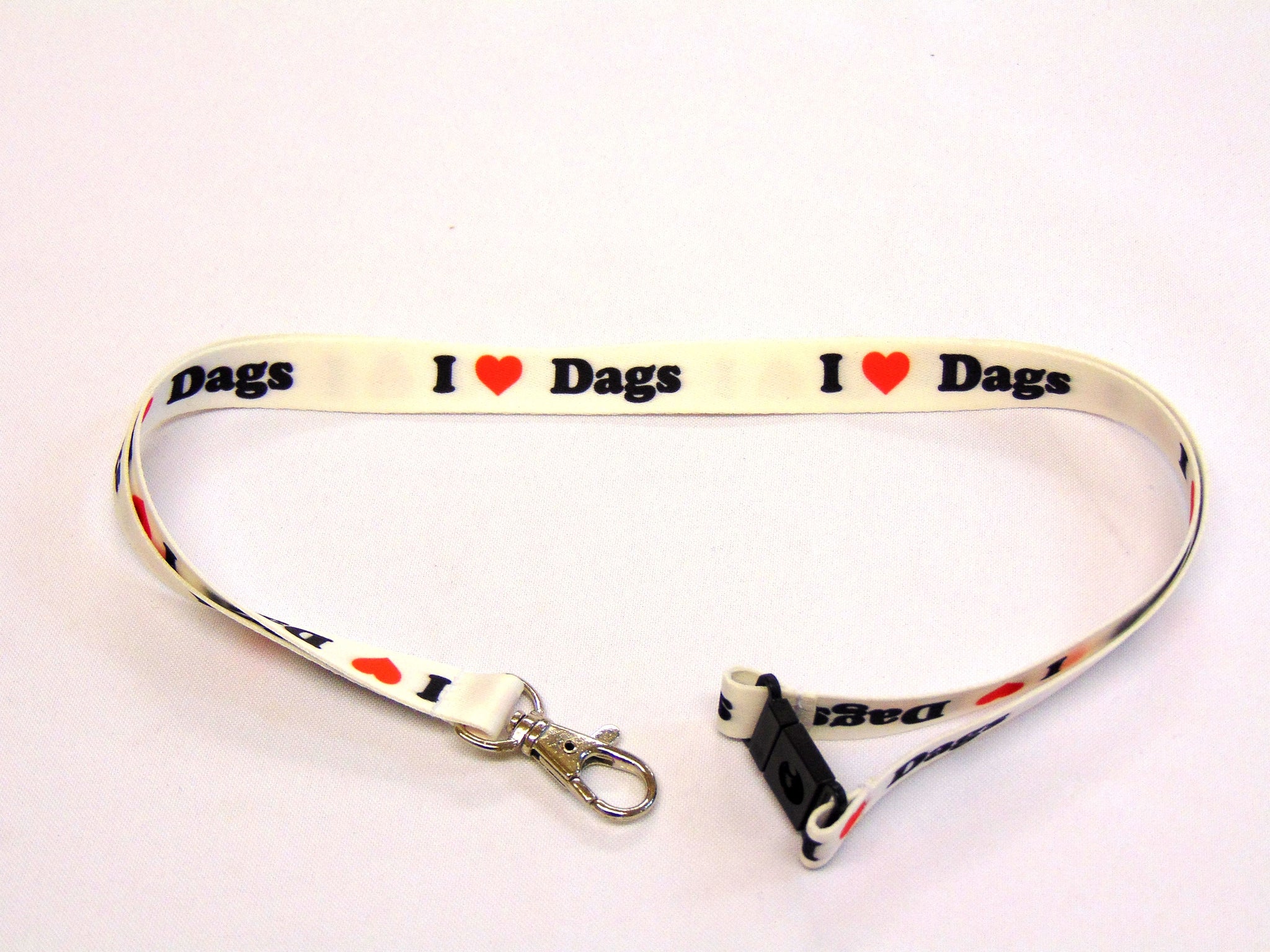 "DAGS" neck strap lanyard 15mm