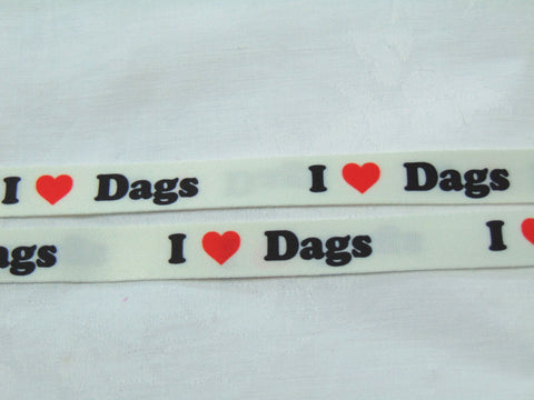"DAGS" neck strap lanyard 15mm