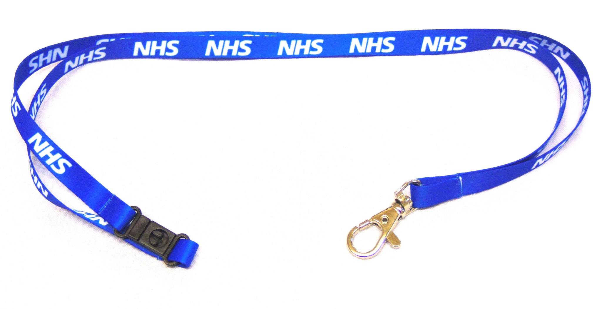 NHS Staff 10mm printed lanyard