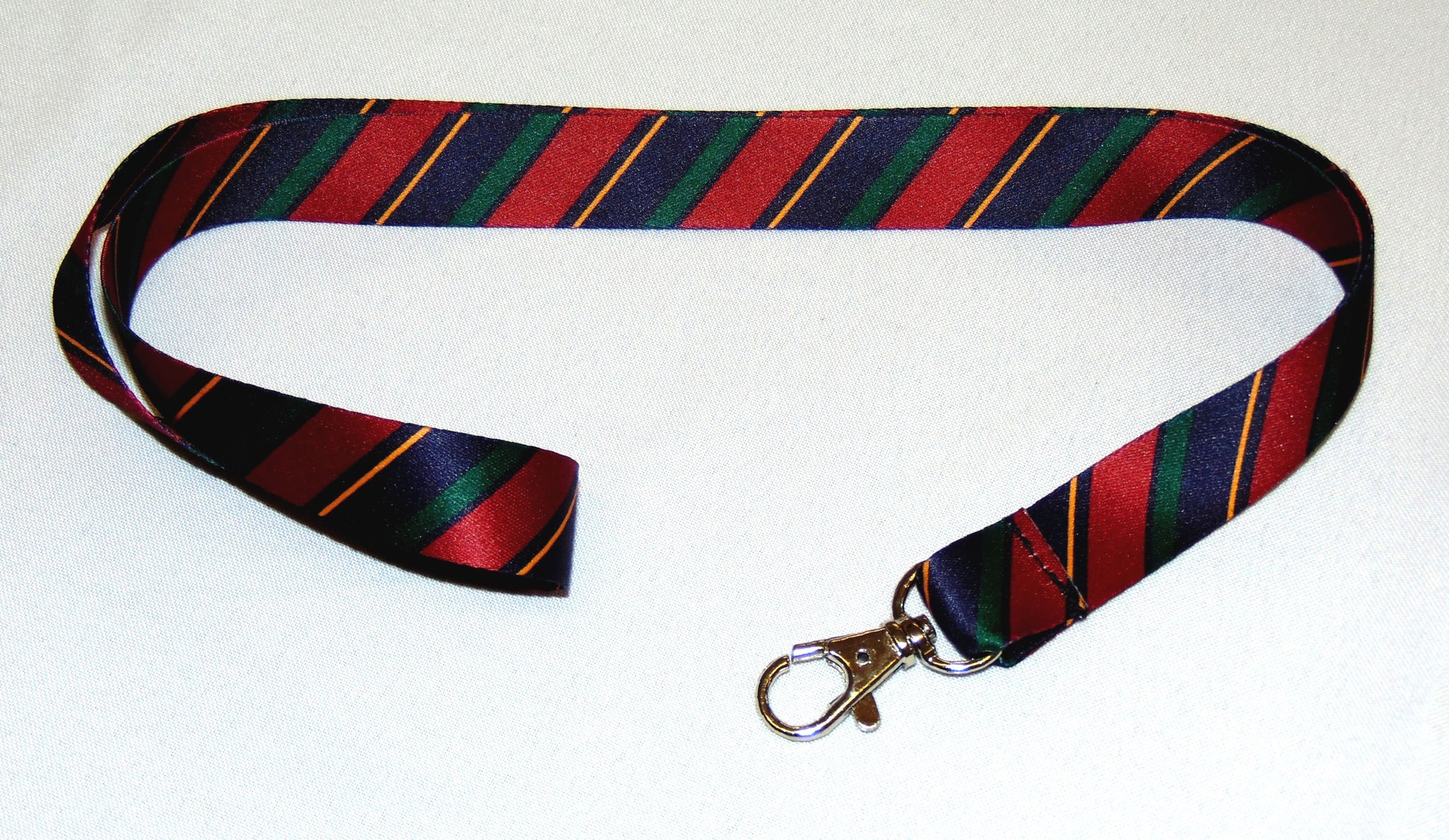 'Old School Tie' printed lanyard 20mm