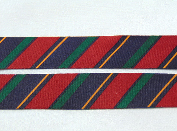 'Old School Tie' printed lanyard 20mm