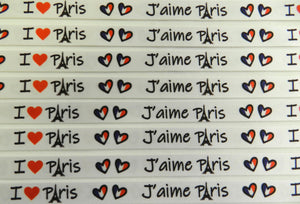 I love Paris printed lanyard 20mm