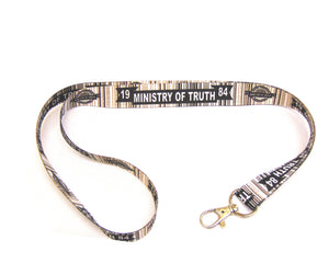 Ministry of Truth printed lanyard 20mm