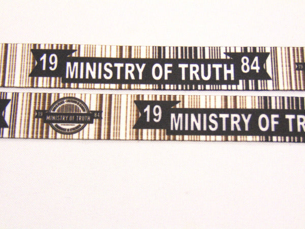 Ministry of Truth printed lanyard 20mm