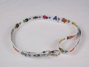 Mr Men printed lanyard 20mm