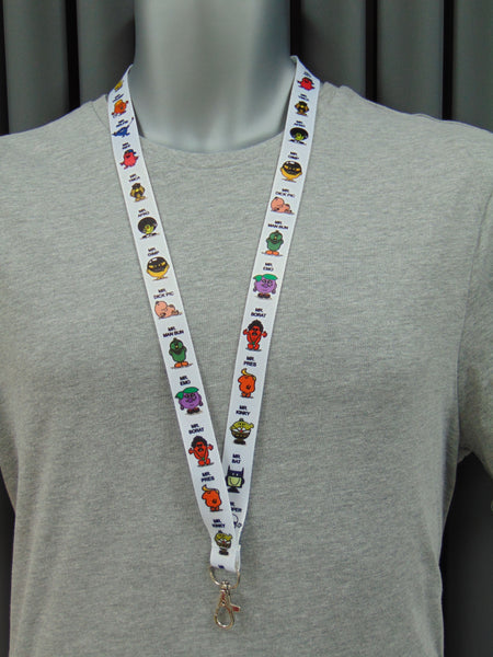Mr Men printed lanyard 20mm