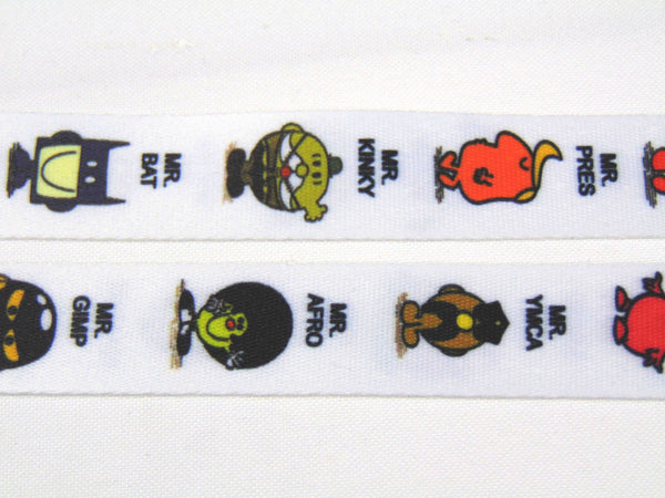 Mr Men printed lanyard 20mm