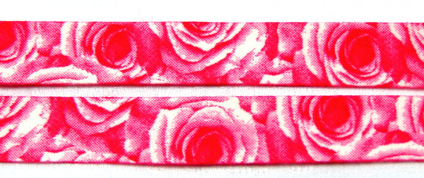 Pink Roses printed lanyard 15mm