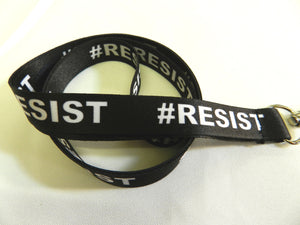 #RESIST printed lanyard 15mm