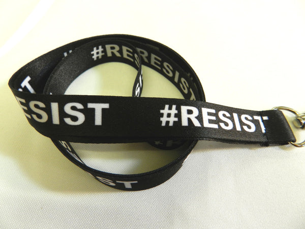 #RESIST printed lanyard 15mm