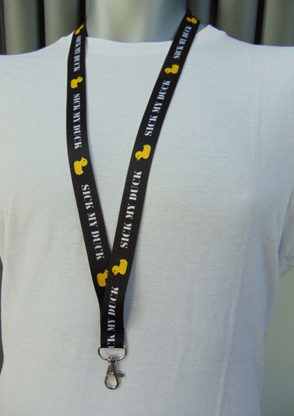 Sick My Duck printed lanyard 15mm (adult)