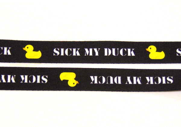 Sick My Duck printed lanyard 15mm (adult)