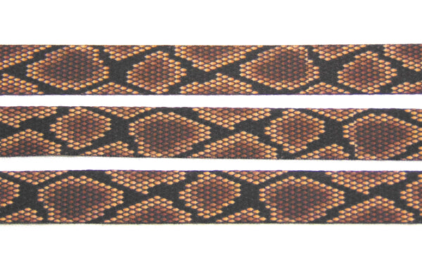 Snakeskin printed lanyard 15mm