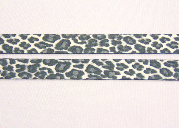 Snow Leopard skin printed lanyard 15mm