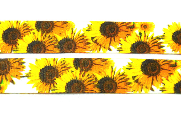 Sunflowers neck strap lanyard 20mm